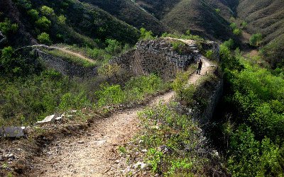 Caminata de Gran muralla en Gubeikou