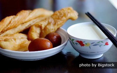 La leche de soja y los Youtiao