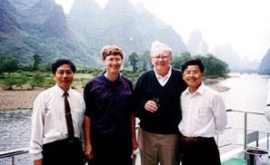 Bill Gates & Warren Buffet visitaron Guilin